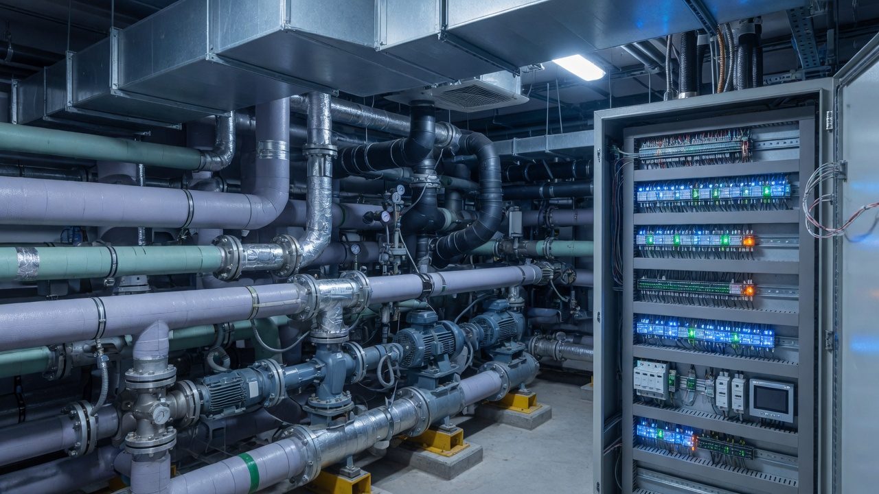 Building plant room