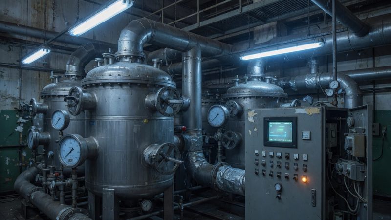 Nuclear ventilation plant