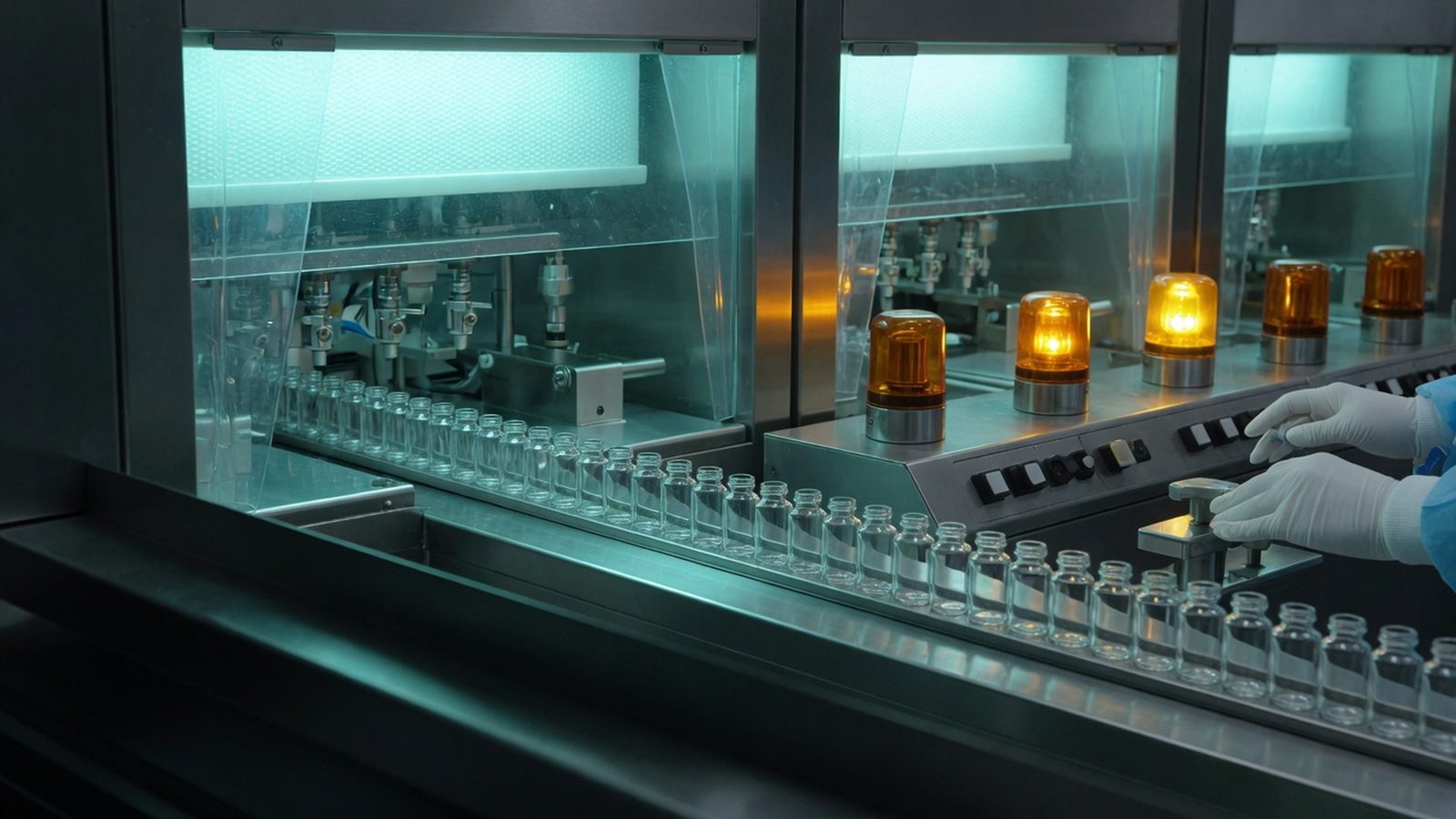 Pharma filling line