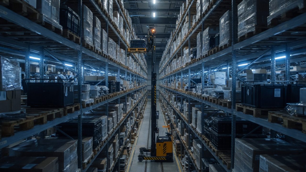 Warehouse stacker cranes