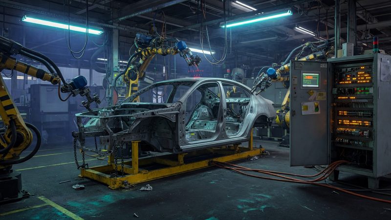Automotive body shop